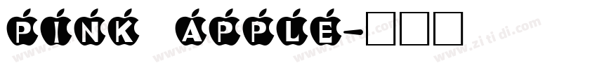 Pink Apple字体转换